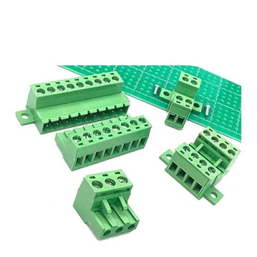 Regleta de conexión aérea 2EDG/15EDGRKC de 5.08mm para cableado modular en PCB 4