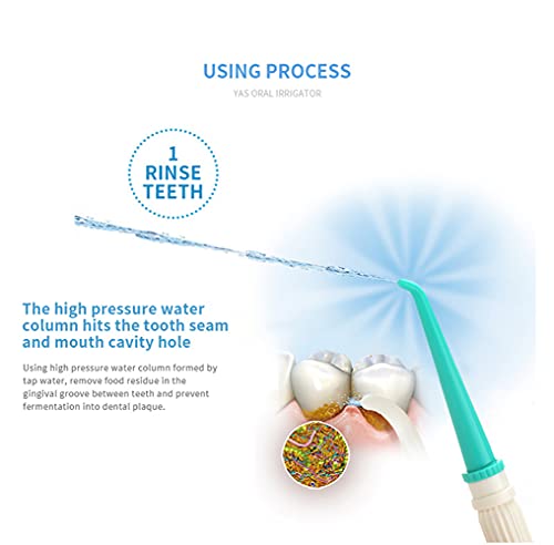 Flosser oral et irrigation eau contre la plaque dentaire - 5