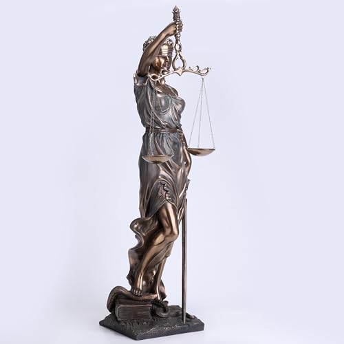 Estatua Themis Diosa Griega de la Justicia 29 Pulgadas miniatura 3