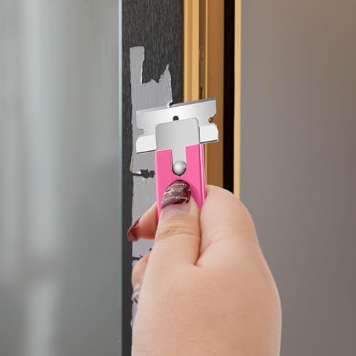 Image of DIYSELF 24 Box Cutter, Utility Knife Retractable, Mini Utility Knife with Single Edge Razor Blades, Small Box Cutters Bulk for Home, Office (Pink)