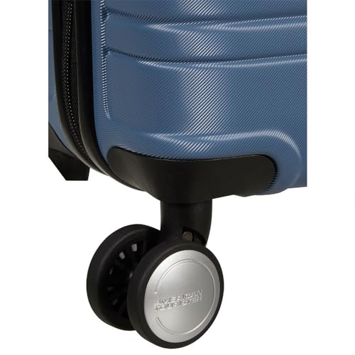 American Tourister Unisex Yetişkin Tekerlekli Valiz, Coronet Blue, Mavi, 55 CM