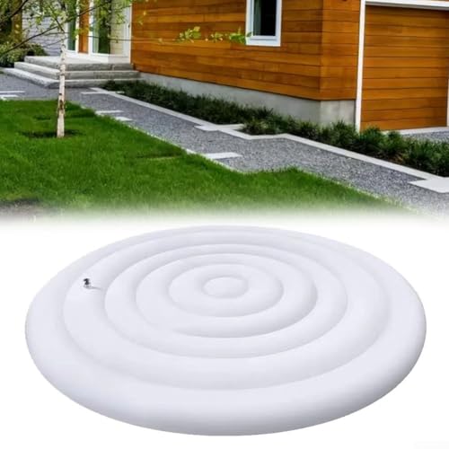 Protection de jacuzzi extérieur gonflable et isolante pour préserver l'eau