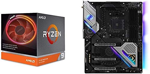 AMD Ryzen 9 3900X with Wraith Prism cooler 3.8GHz 12RA / 24XbhyK㗝Xiz 100-100000023BOX + ASRock AMD Ryzen 3000V[Y CPU(Soket