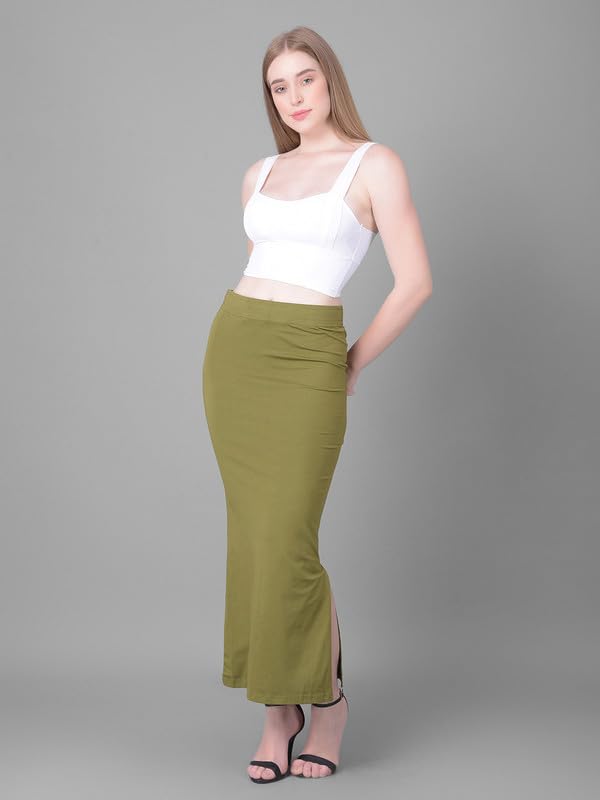 Image of Comfort Lady Women Cotton Blend Saree Shapewear /Saree Shapers Underskirt /Saree Petticoat