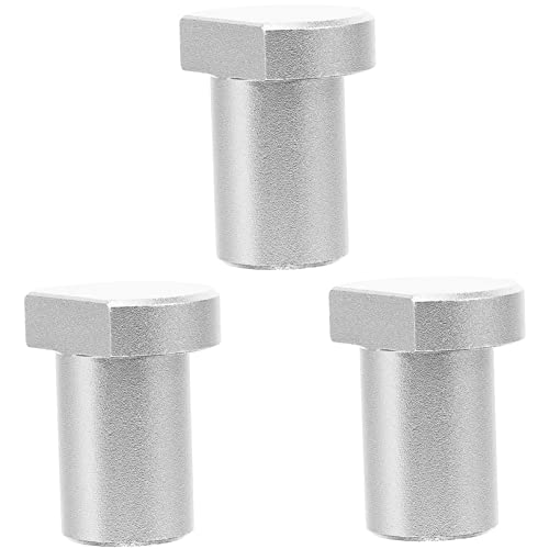 HOMSFOU 3pcs Woodworking Bench Accessories Bench Dogs Workbench Positioning Planing Plug Inserts