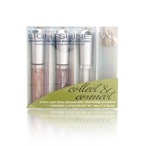 Prestige Lightshine Weightless High Shine Lipglosss + Charming Accessory LSLM-01 Tobago-Thira-Cabo