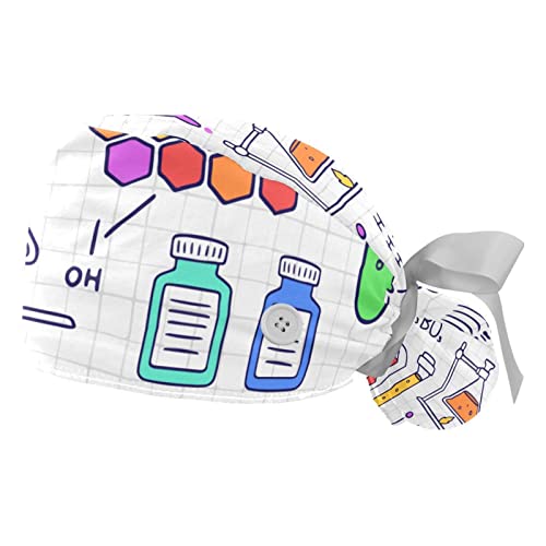 Casquettes de travail ajustables JDEZ avec bandeau anti-transpiration pour la chimie