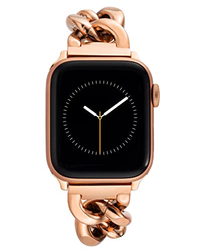 Image of Anne Klein Fashion Chain Bracelet for Apple Watch, Secure, Adjustable, Apple Watch Replacement Band, Fits Most Wrists
