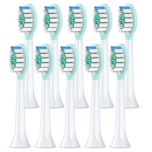 Têtes de brosse à dents pour Philips Sonicare avec nettoyage de la langue 2 en 1 efficace