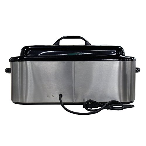 Master Massage 18 Quart LED Hot Stone Warmer with Digital Display– Stainless Steel Hot Stone Heater Portable- Massage Stone Heating Device-Massage Essentials for Massage Therapists