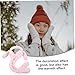 Holibanna Plush Winter Earmuffs with Movable Rabbit Ears for Women Soft Lightweight Ear Warmers Cold Weather Protection and Fashionable Outdoor Accessory