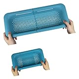 【Borde liso】: el soporte del colador presenta mano de obra fina, bordes lisos, sin rebabas.