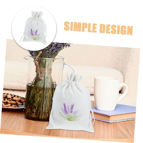 5 bolsas saco de aroma lavanda con cierre y rellenable miniatura 5