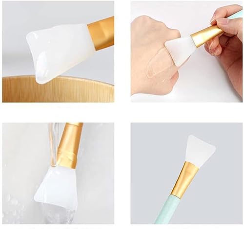 Linsina Face Mask Bowl With Face Mask Brush Applicator,Facial Mask Bowl And Brush Kit,Bowl,Spatula,Brush,Spoon,Facial Sponge, Silicone Brush,Measuring Cup  thumb #5