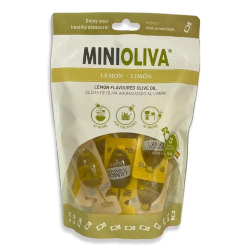 Mini Oliva – Aceite de oliva con limón extra virgen 36 cápsulas miniatura 4