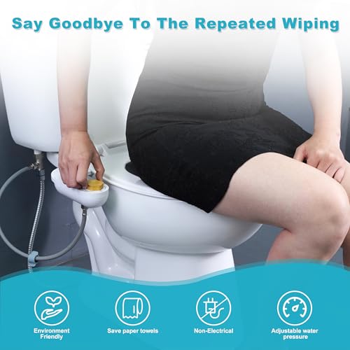 Umyder Non-electric Bidet Attachments Fits Elongated & Round Toilet by Umyder - Used condition - Image 5