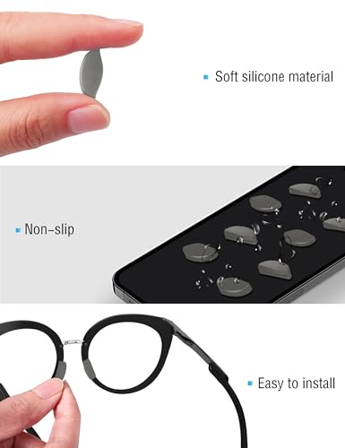 Image of Bowyer 1 Pair Replacement NosePads Compatible with Oakley Frogskins Range /Frogskins Range XL /Top Knot /HSTN /Wildrye /Sielo