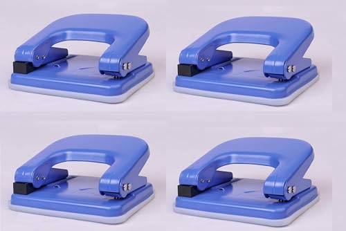 Image of DP-480 Paper Punch Machine | Heavy-Duty 2-Hole Puncher for Office, School & Home | Durable Metal Body with Adjustable Paper Guide | Easy Grip Handle | Punches up to 30 Sheets