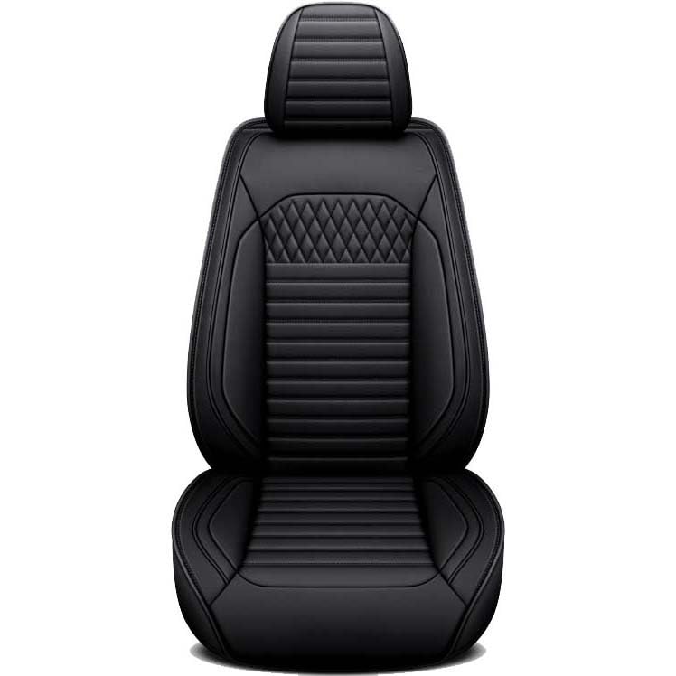 Housse siege voiture en cuir PU noir pour Toyota Corolla et Zhi Xuan