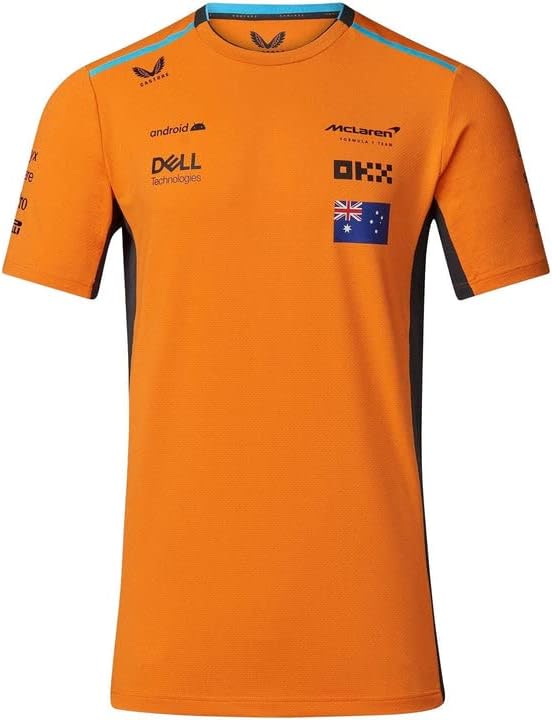 McLaren F1 2023 Oscar Piastri Team Drivers Camiseta para mujer