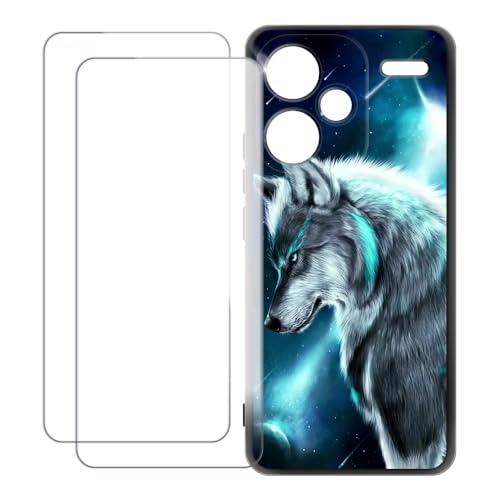 UOGNADGD Xiaomi Redmi Note 13 Pro+ 5G �Ƃ̌݊������� �J�X�^���J���t���P�[�X�{�����K���X�ی�t�B����2���t�� ? �Ռ��z�������h�~ (�T 3)