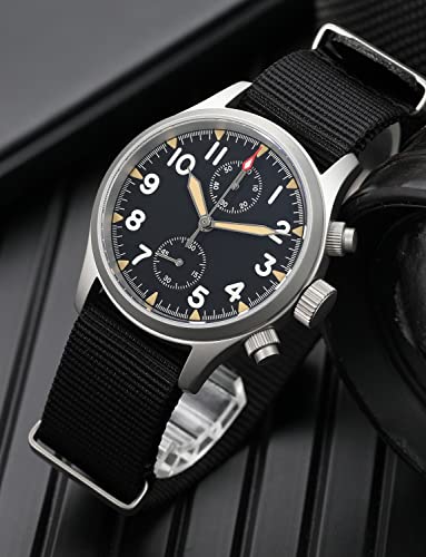 Image of TACTICAL FROG Nylon Watch Band 18mm 19 mm 20mm 22 mm 24 mm, Waterproof Military Watch Straps Replacement for Men Women, With Stainless Steel Buckle