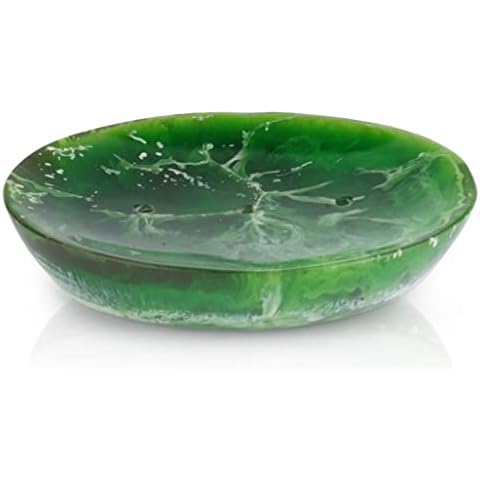 Ajuny Resin Soap Dish with Drainage Cover