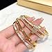 5-Piece Elegant Stainless Steel Bracelet Set, Fashionable Classic Design, Gold Bead Bracelets for Men and Women, Non Tarnish Bangle, Elegant Bracelet Set for Everyday and Formal Wear (Gold)