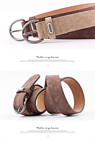 Women Fashion PU Leather Dress & Jeans Waist Belt for Girls and Ladies Classic Buckle3