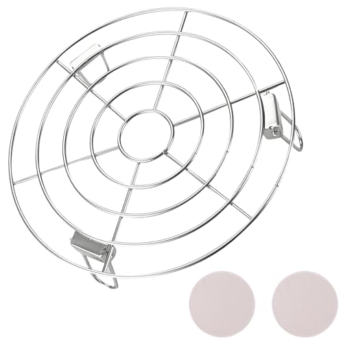 Foldable Steam Rack,Stainless Steel Cooling Rack,Air Fryer Cooking Stand Round Steamer Rack,Multi-Purpose Steaming Baking Cooling Rack,Foldable Microwave Ovens Roasting Rack for Kitchen Cooking Foldable Steam Rack,Stainless Steel Cooling Rack,Air Fryer Cooking Stand Round Steamer Rack,Multi-Purpose Steaming Baking Cooling Rack,Foldable Microwave Ovens Roasting Rack for Kitchen Cooking