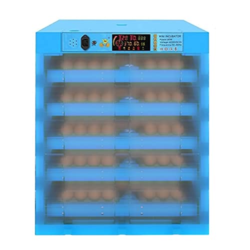 CHICTI Brutmaschine Vollautomatisch Inkubator Hühner 320 Eir Automatisches Eierdrehen Eingebauter Eierkerzen for Hühner…