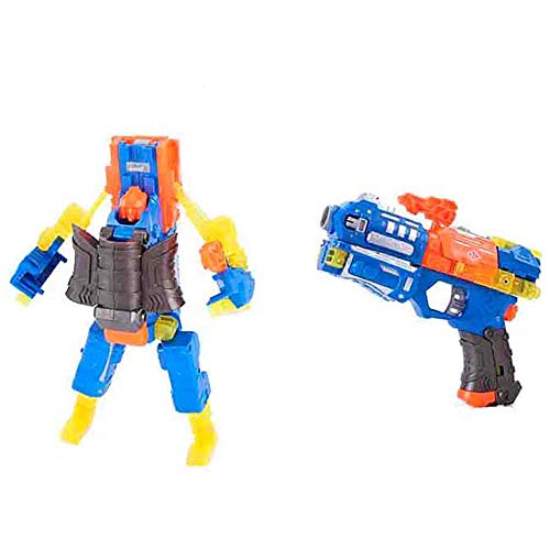 Xchangers Robô Lançador de Dados em Espuma 5 em 1 Sortidos Indicado Para +8 Anos Multikids Br104 Col