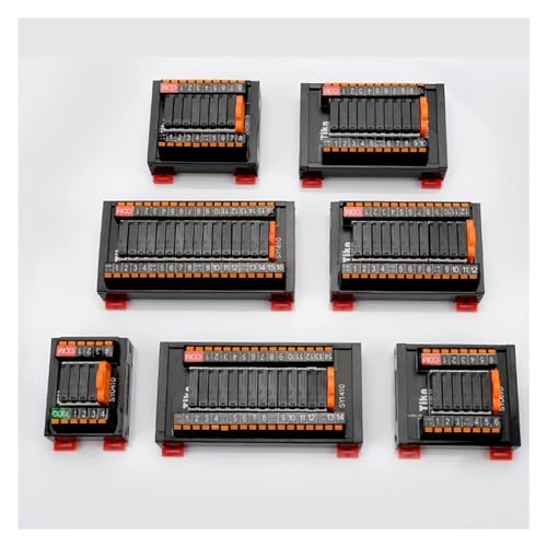 Placa de relé SK0610 12V con aislamiento para PLC y compatibilidad NPN PNP dual