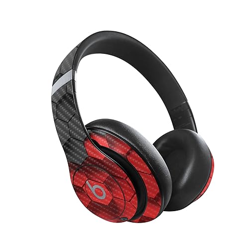 Image of MightySkins Carbon Fiber Skin Compatible with Beats Studio Pro - Two-Tone Hex | Protective, Durable Textured Carbon Fiber Finish | Easy to Apply