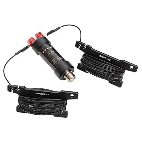 WINDCAMP Gipsy 5-50MHz HF Horizontal Dipole Antenna Ant for Ham Radio Waterproof Balun Portable Antenna Cover