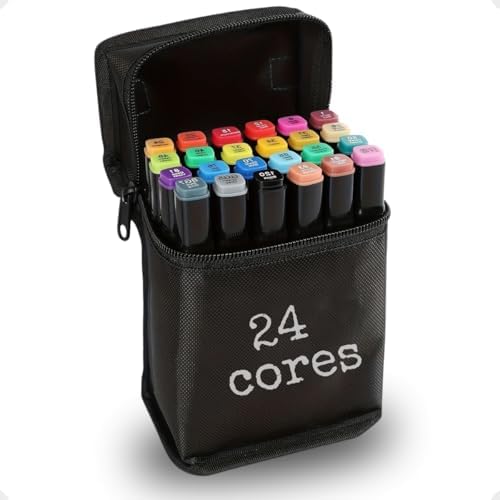 Canetinhas Ponta Dupla Touch - Cores Para Livros De Colorir E Uso...