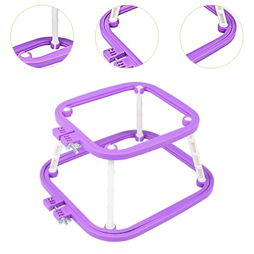 Cadre à broder double couche grand modèle robuste pour point de croix - 3