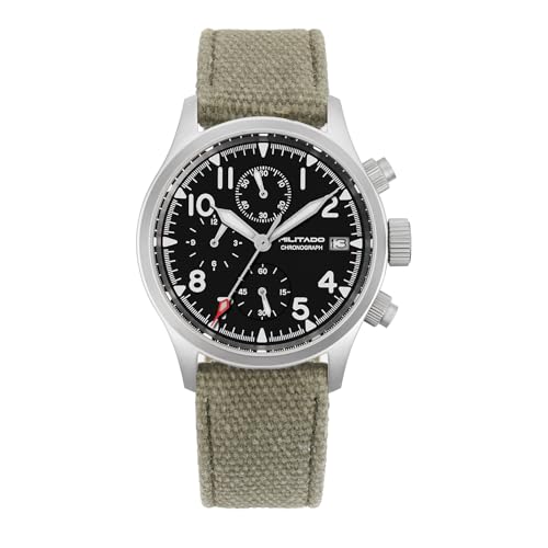 Image of TACTICAL FROG Militado ML1868-2 39mm VK67 Chronograph Watch