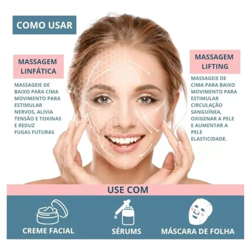 Esferas de Vidro Bolas de Massagem Facial Cristal Ball Cromoterapia
