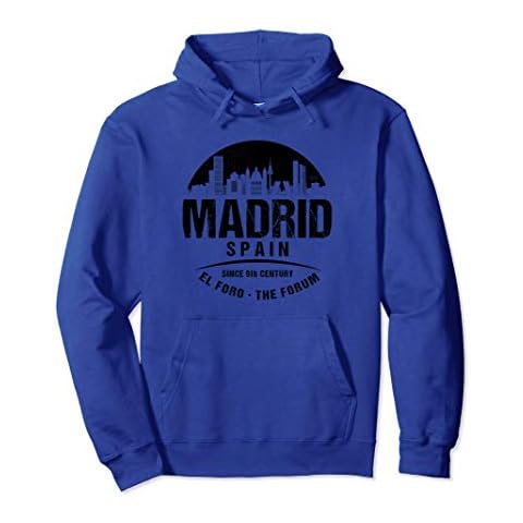 Sudadera con Capucha Madrid España Grunge Cover