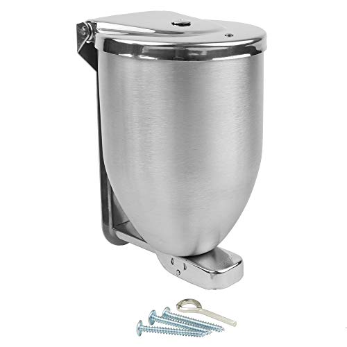 Vollum Powder-Soap Dispenser - 32 Ounce Stainless Steel Bathroom Soap Dispenser with Large Filler Cap - Strong Wall Mounted Pump Kitchen Soap Dispenser - Farmhouse Kitchen Decor Dish Soap Dispensers - Thumbnail 6