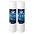 Big Sediment Replacement Water Filter 50 Micron 4.5”x20" Cartridges WELL-MATCHED with 155358-43, 2PP20BB1M, AP810-2, FPMB-BB5-20, FP25B, P5-20BB, SDC-45-2005 (2 Pack)