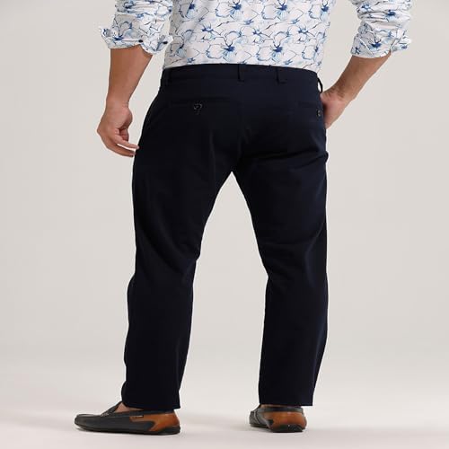 Image of BASICS Premium Cotton Stretch Formal Trousers for Men | Office Pants