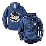 Durchdachte Details: Die Bedruckte Komfort-Sportbekleidung Umfasst Eine Verstellbare Kapuze Mit Kordelzug, Gerippte BüNdchen Und Mehrere Praktische Taschen. Active-Outwear Umfasst Eine KäNgurutasche Zur FreihäNdigen Aufbewahrung Kleiner GegenstäNde.