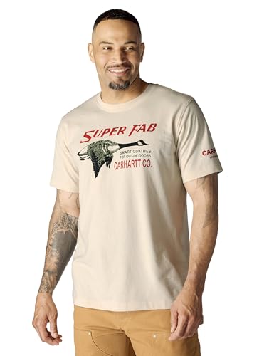 Carhartt Men's Relaxed Fit Lightweight Short-Sleeve Fab Graphic T-Shirt