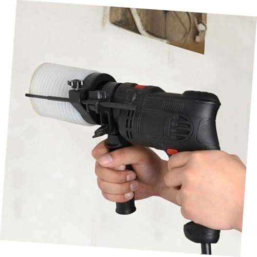 Recolector de polvo para taladro Kisangel evita manchas en el techo 5