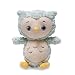 Cuddle Barn 10" Plush Owl Flaps his Wings and Lights Up to Twinkle Twinkle Little Star and Hush Little Baby