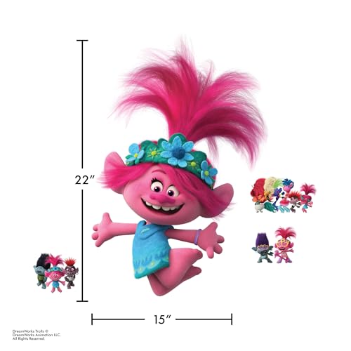 Vinilos Decorativos Trolls Poppy 22" para Pared miniatura 6