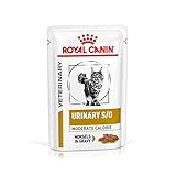 ROYAL CANIN Urinary S/O Moderate Cal. Katze (Fleischstücke) - 12 x 85g