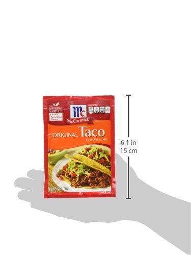 Image of McCormick Original TACO Seasoning Mix 1.25oz (6 Packets)